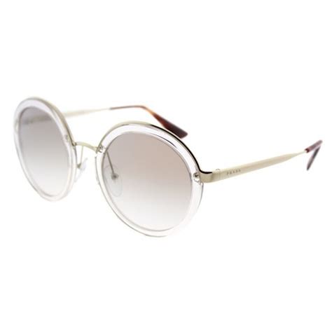 prada round pr 50ts vyt4o0 womens|Prada PR50TS VYT4O0 Womens Round Sunglasses .